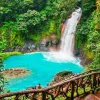 rio celeste waterfall